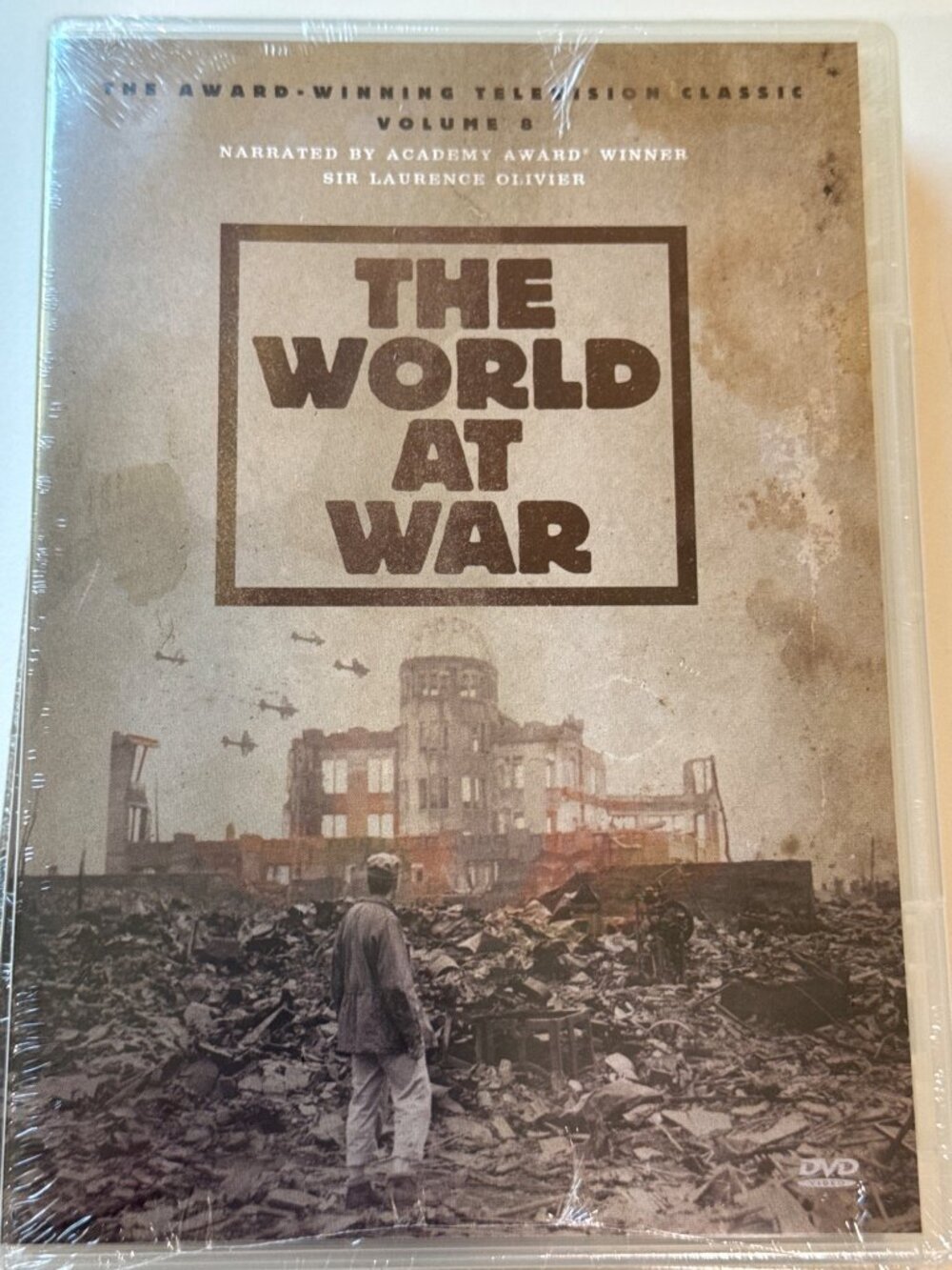 The World At War DVD Set Volumes 3/5/6/8 Narrated By Laurence Olivier Sealed Awa